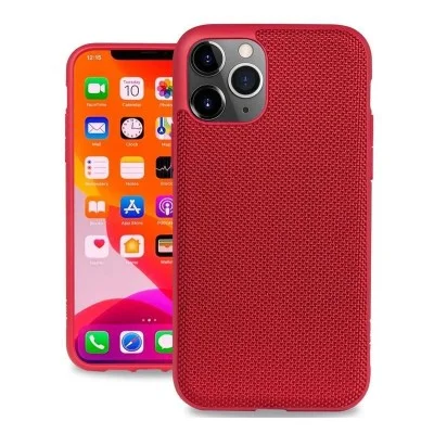 Case Iphone 11 Pro Max Ballistic Nylon With Afix+Mount Evutec Red
